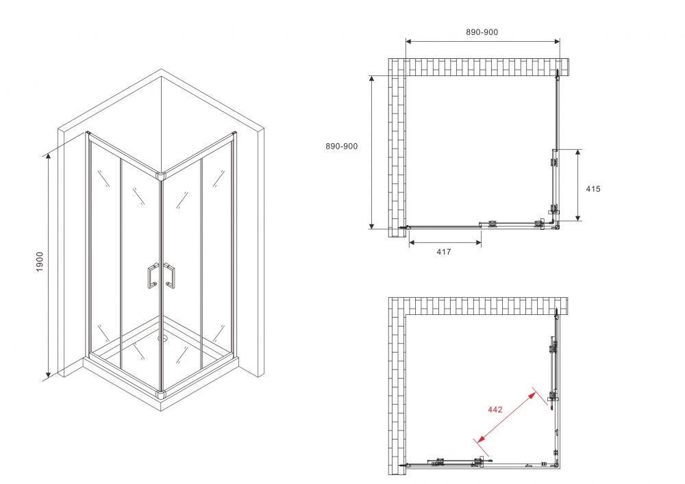 ������� ������ ABBER Schwarzer Diamant AG02090B5