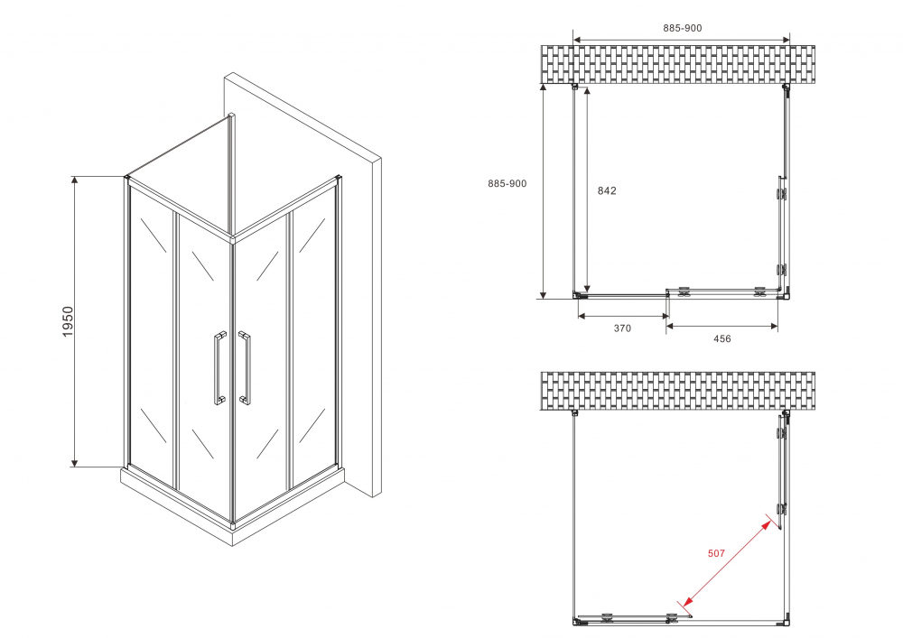 ������� ������ ABBER Schwarzer Diamant AG02090BH-S90B