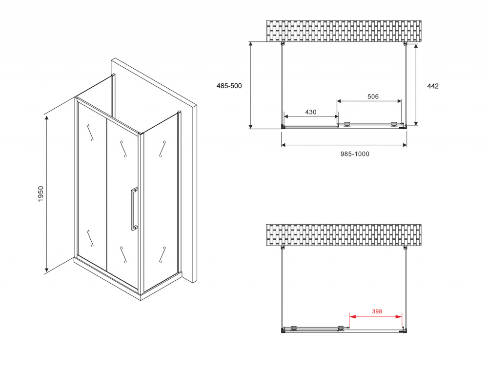 ������� ������ ABBER Schwarzer Diamant AG30100BH-S50B-S50B
