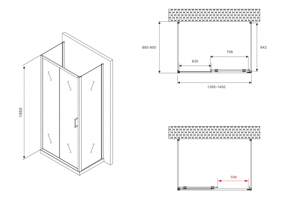 ������� ������ ABBER Schwarzer Diamant AG30140B-S90B-S90B